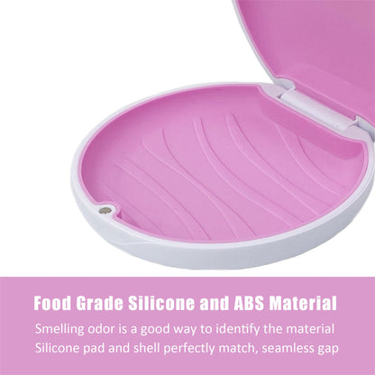 Retainer Case,Cute Slim Aligner Case Compatible with Invisalign,Retainer Holder with Aligner Remover MaoerdentalUS supplements