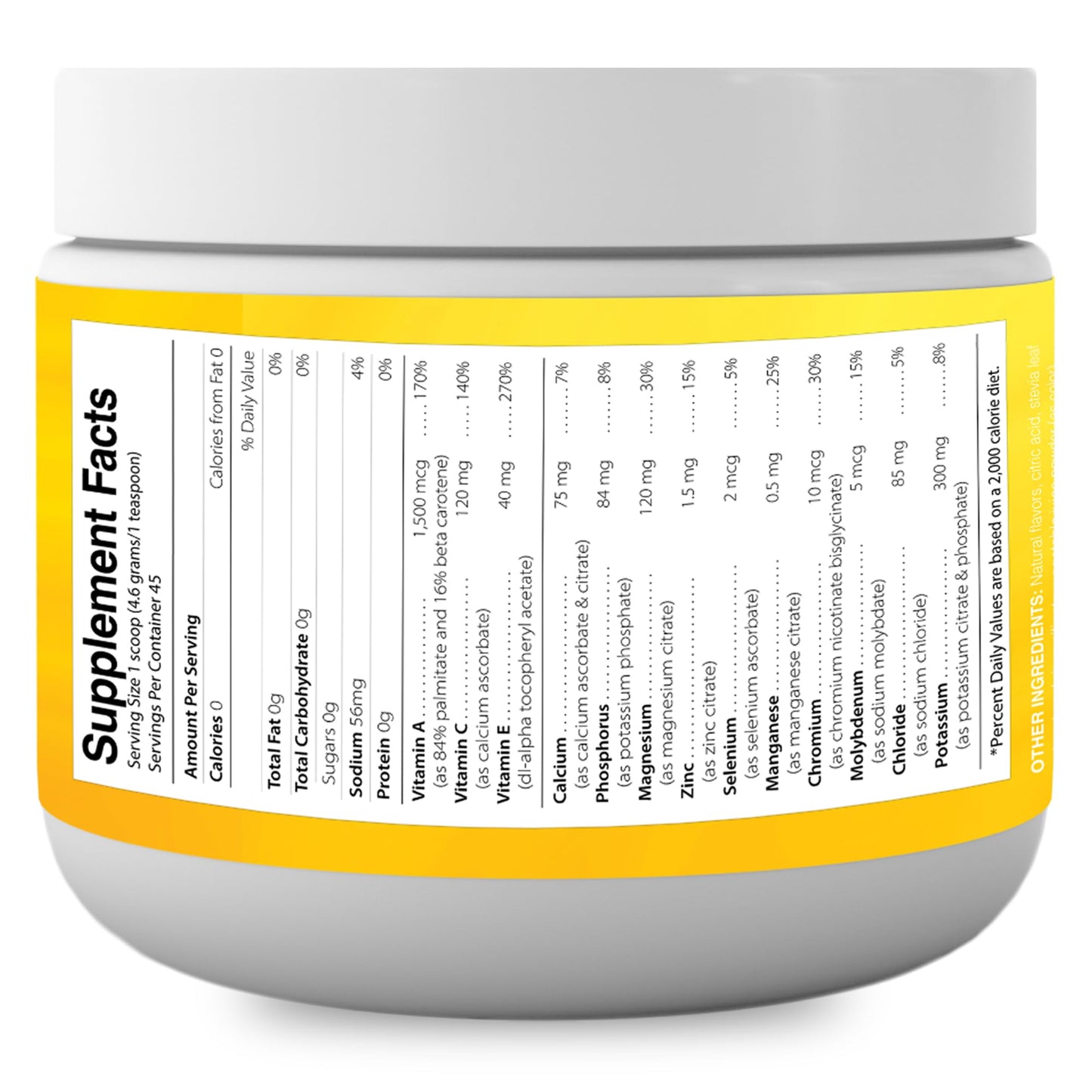 Electrolyte Powder - Refreshing Workout Recovery Electrolytes, Sugar Free, Gluten Free Pride Naturals, IncUS supplements