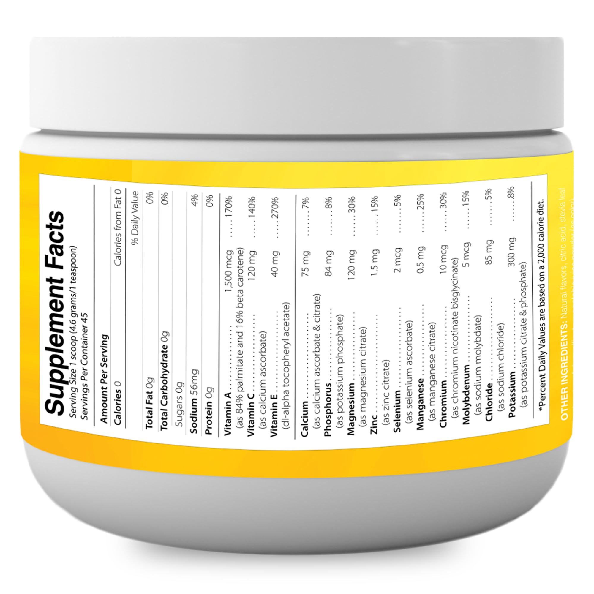 Electrolyte Powder - Refreshing Workout Recovery Electrolytes, Sugar Free, Gluten Free Pride Naturals, IncUS supplements