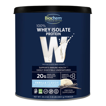 Biochem, Whey Protein Powder, 20g of Protein to Support Muscles and Intense Workouts BiochemUS supplements