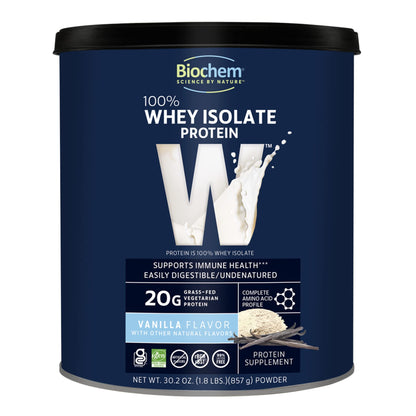 Biochem, Whey Protein Powder, 20g of Protein to Support Muscles and Intense Workouts BiochemUS supplements