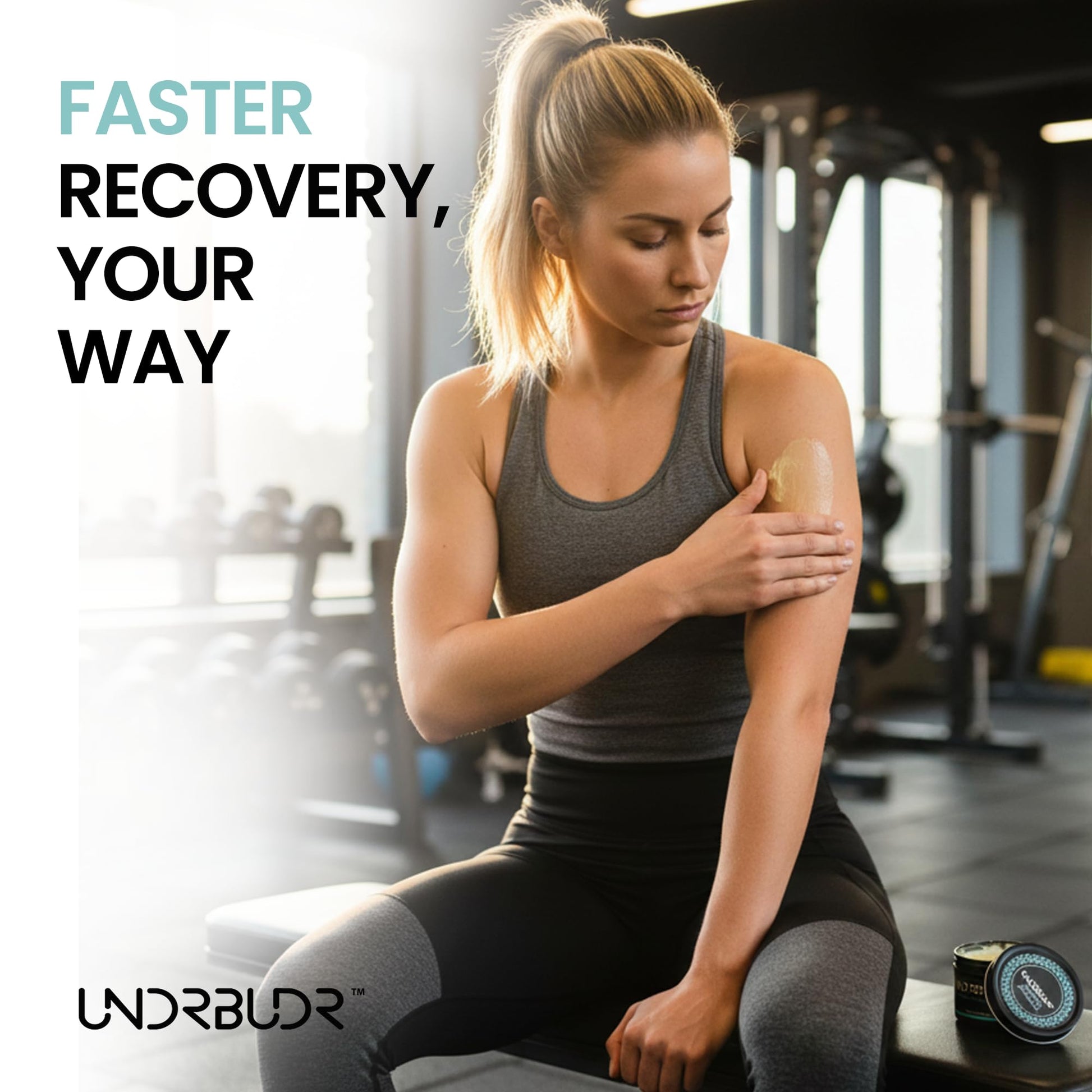 UNDRBUDR Post-Activity Recovery Muscle Rub Salve with Arnica, Comfrey & Essential Oils- Balm for Muscle Soreness, Joint Discomfort & Post-Workout Recovery, Natural Formula for Active Lifestyles (3 oz) UNDRBUDRAu supplements