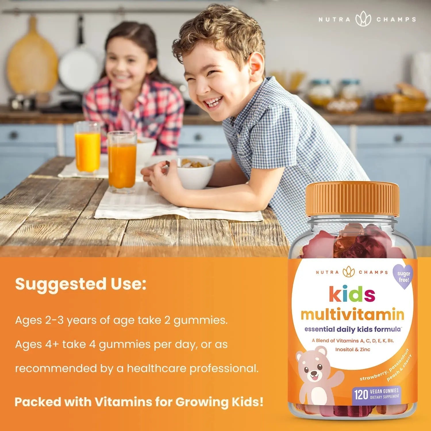 NutraChamps Kids Multivitamins & Kids Magnesium Gummies NutraChampsAu supplements