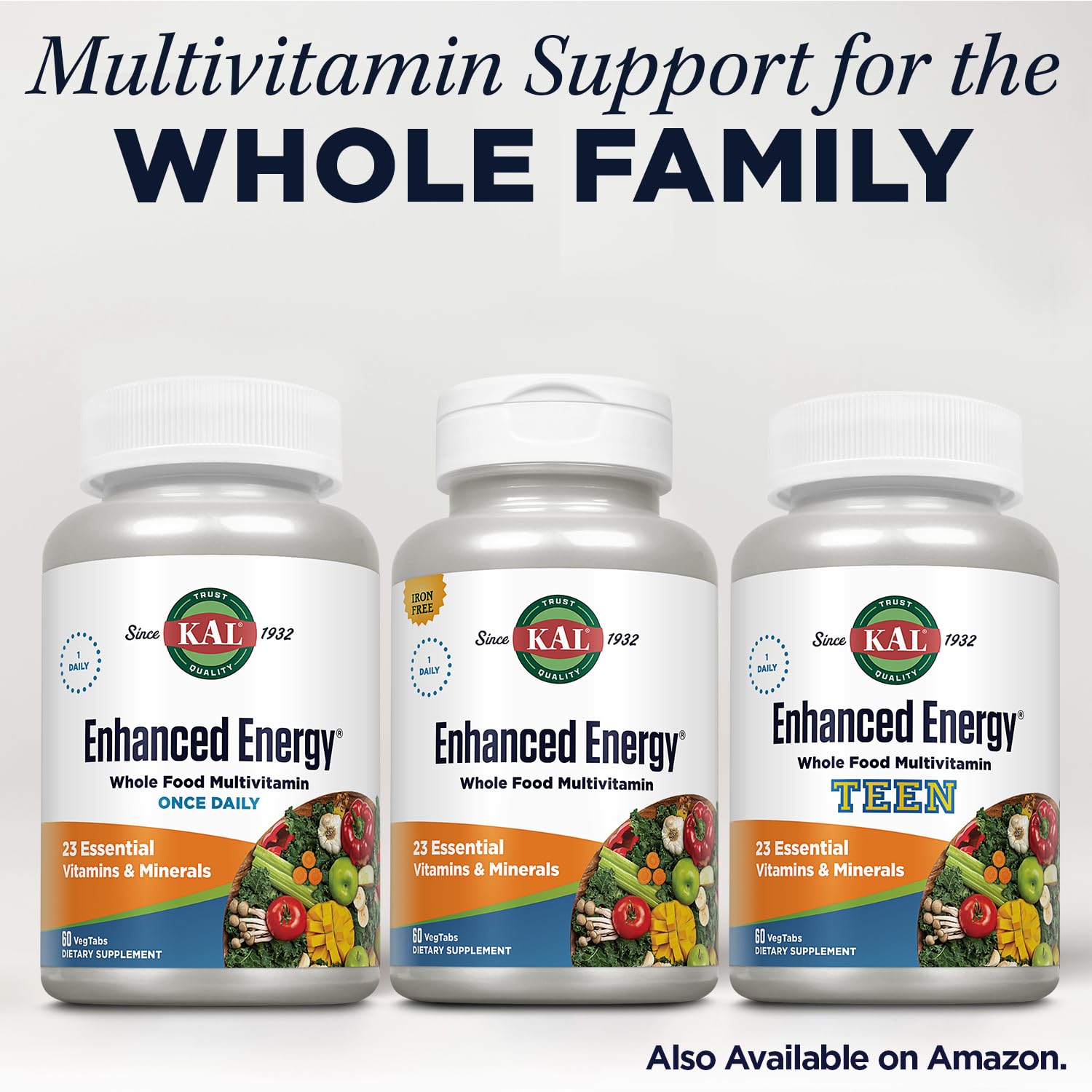 KAL Enhanced Energy Tablets, 60 Count KALAu supplements