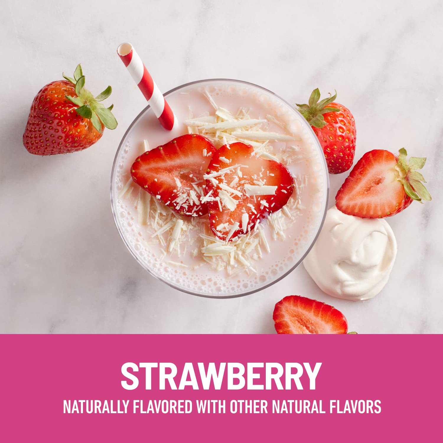 SlimFast Protein Shake, Strawberry- 20g Protein, Meal Replacement Shake Ready to Drink SlimFastUS supplements