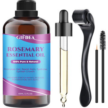 Rosemary Oil for Hair Growth,100% Pure Undiluted Light-Weight Non-Greasy Rosemary Essential Oil GIFBEAAu supplements