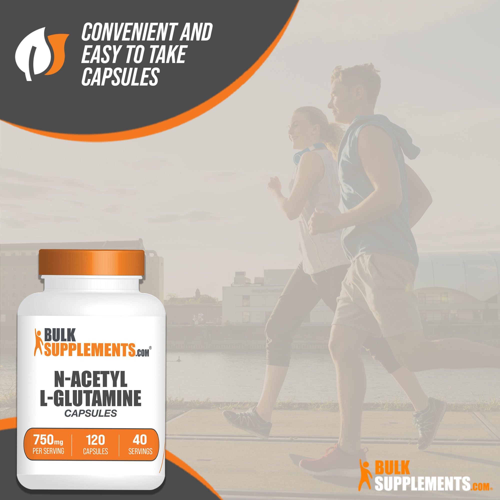 BULKSUPPLEMENTS.COM N-Acetyl L-Glutamine Capsules - Glutamine Supplement BULKSUPPLEMENTS.COMUS supplements