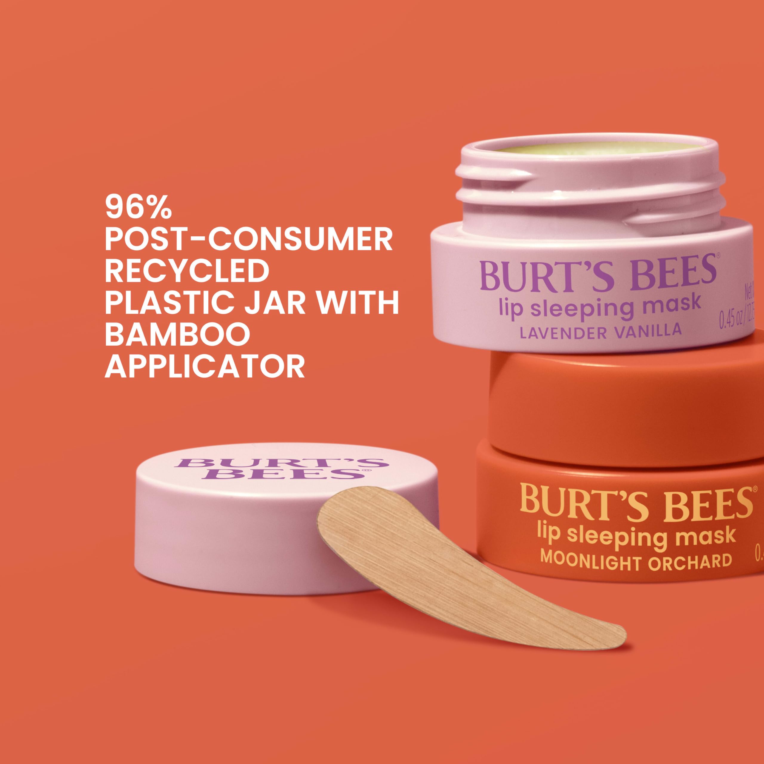Burt’s Bees Lavender Vanilla Lip Sleeping Mask, With Hyaluronic Acid and Squalane Moisturizer To Instantly Hydrate Lips, Overnight Mask and Treatment, 0.45 oz. Burt's BeesAu supplements