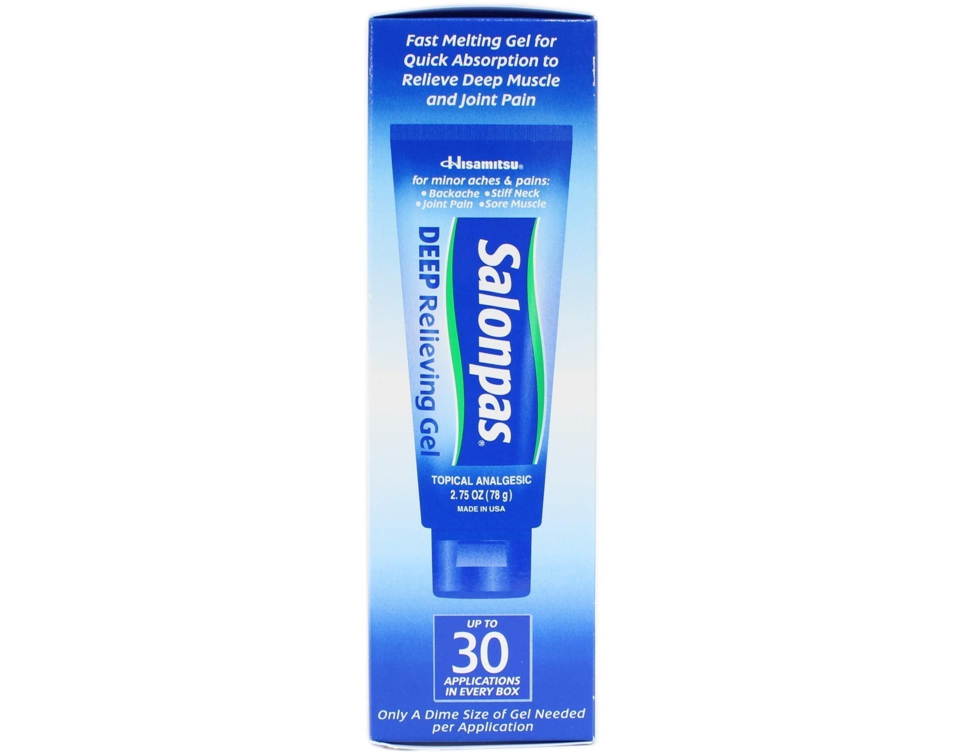 Salonpas Deep Relieving Gel - 2.75 oz, Pack of 2 SalonpasAu supplements