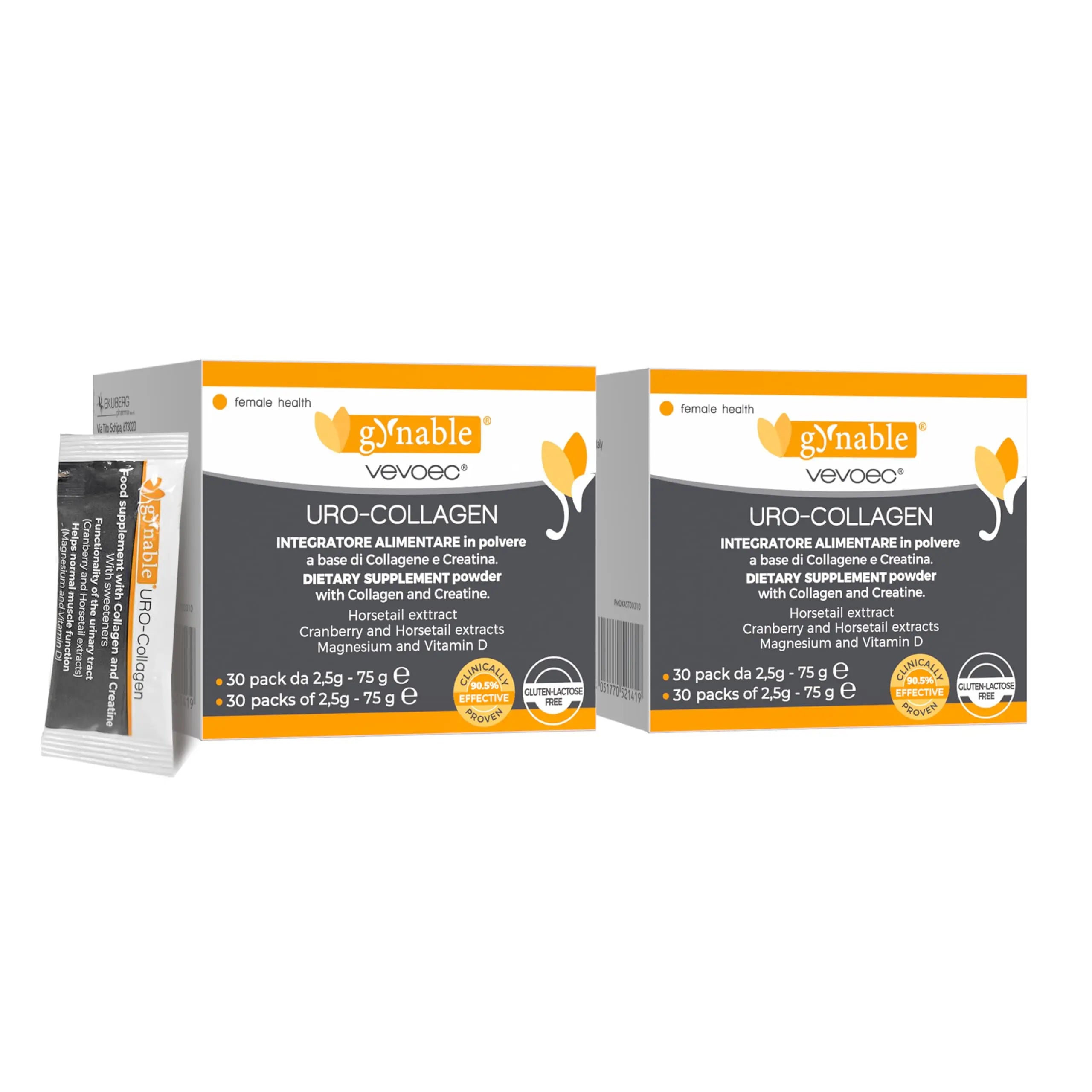 Gynable Bladder Control Supplements for Urinary Leakage: Due to Laughing Sneezing Exercise - Occasional Urgency Urinary Frequency Defense Comprehensive Bladder Support for Women, Powder, 2 Boxes GynableAu supplements