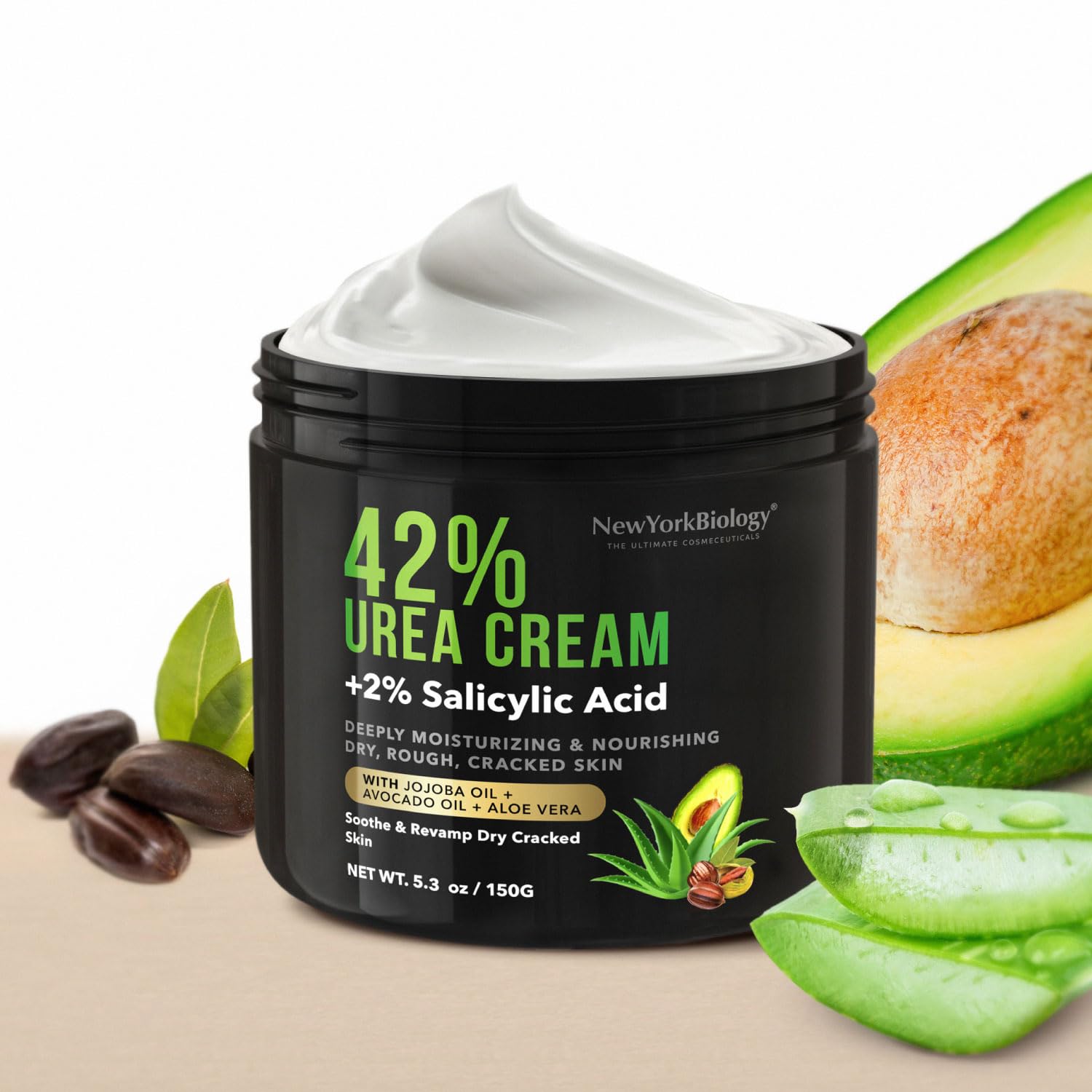 New York Biology 42% Urea Cream with 2% Salicylic Acid - Moisturizing Urea Foot Cream NEW YORK BIOLOGY THE ULTIMATE COSMECEUTICALSUS supplements
