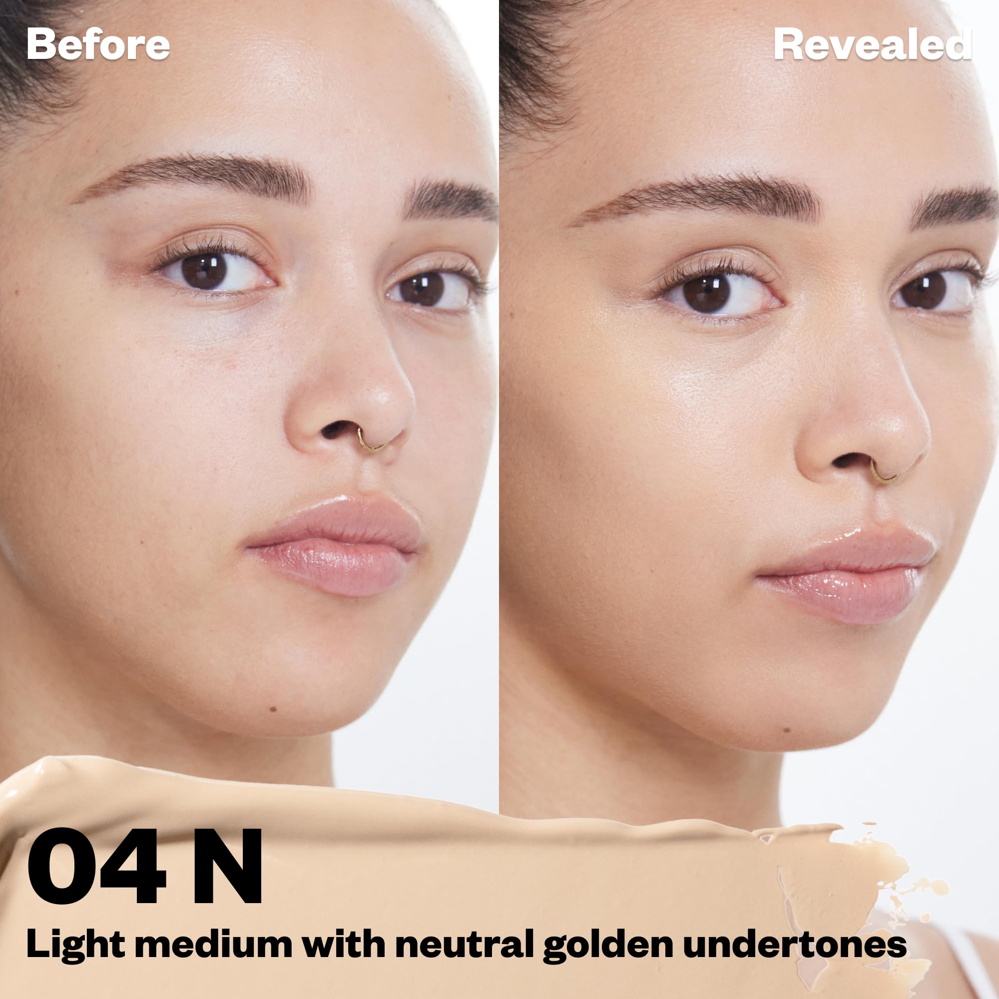 Kosas Revealer Concealer – Medium Coverage Hydrating Under Eye & Face Concealer with Hyaluronic Acid, Tone 04 N KosasAu supplements