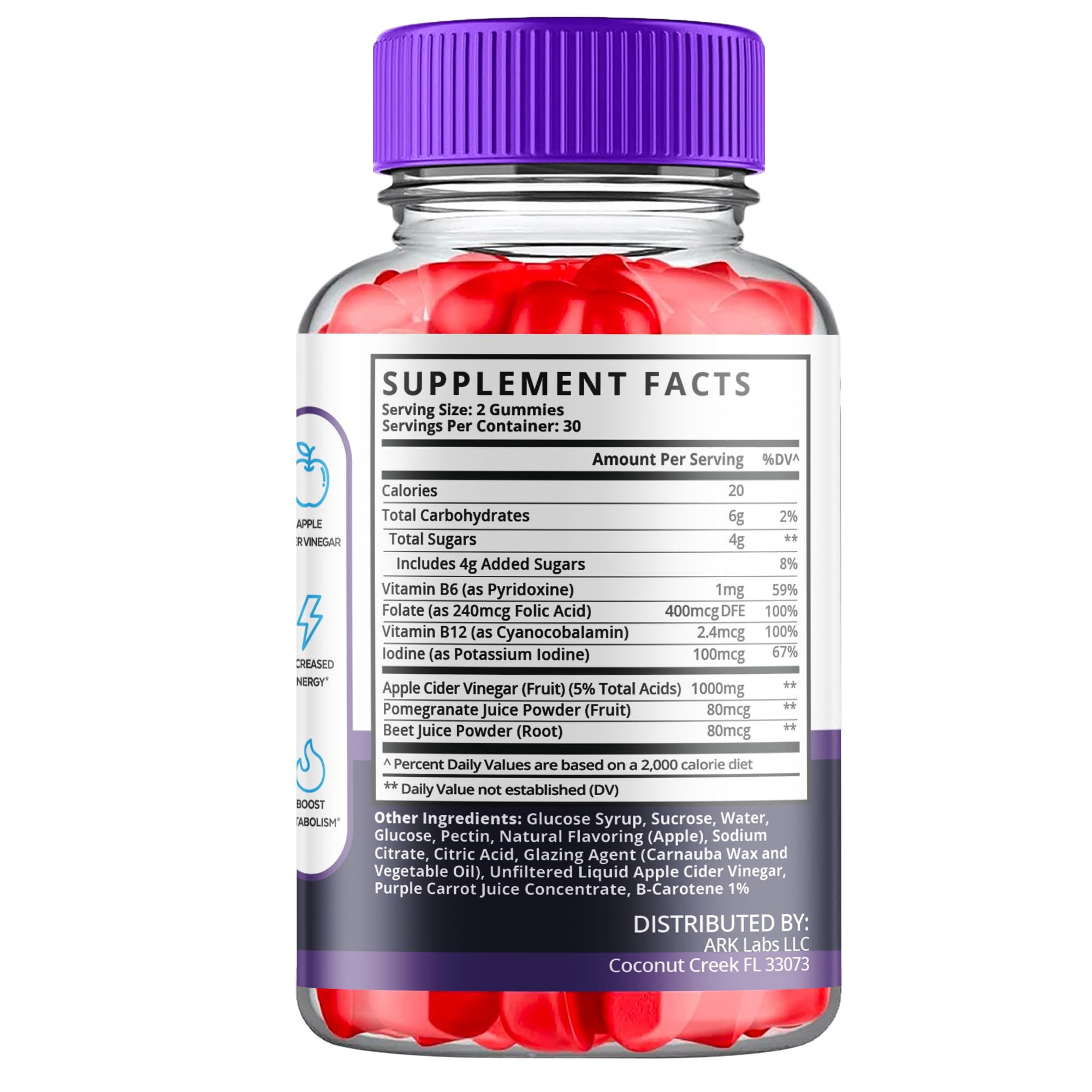 (5 Pack) Keto Ripped ACV Gummies, Keto Ripped ACV Gummies Advanced Weight Loss 1000MG Ark LabsAu supplements