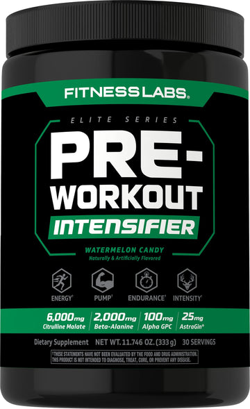Fitness Labs Pre Workout Powder | for Men and Women | Intensifier Supplement | Watermelon Fitness LabsAu supplements