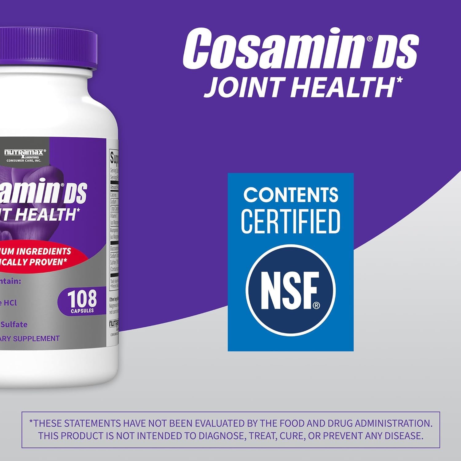 Cosamin DS for Joint Health Comfort & Mobility, 2 Count Cosamin DSAu supplements