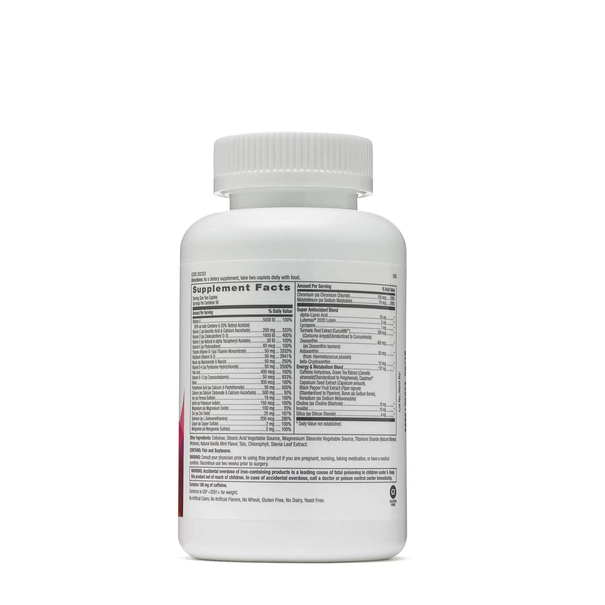 GNC Womens Ultra Mega Energy and Metabolism Multivitamin for Women, 180 Count, for Increased Energy, Metablism, and Calorie Burning GNCAu supplements