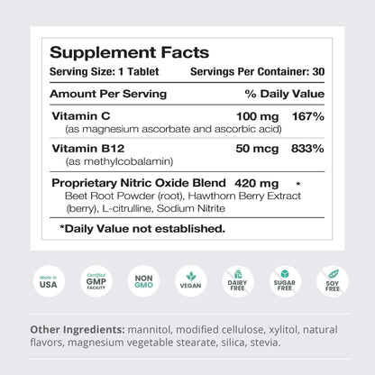 humanN Neo40 Daily & Nitric Oxide Indicator Strips humanNUS supplements