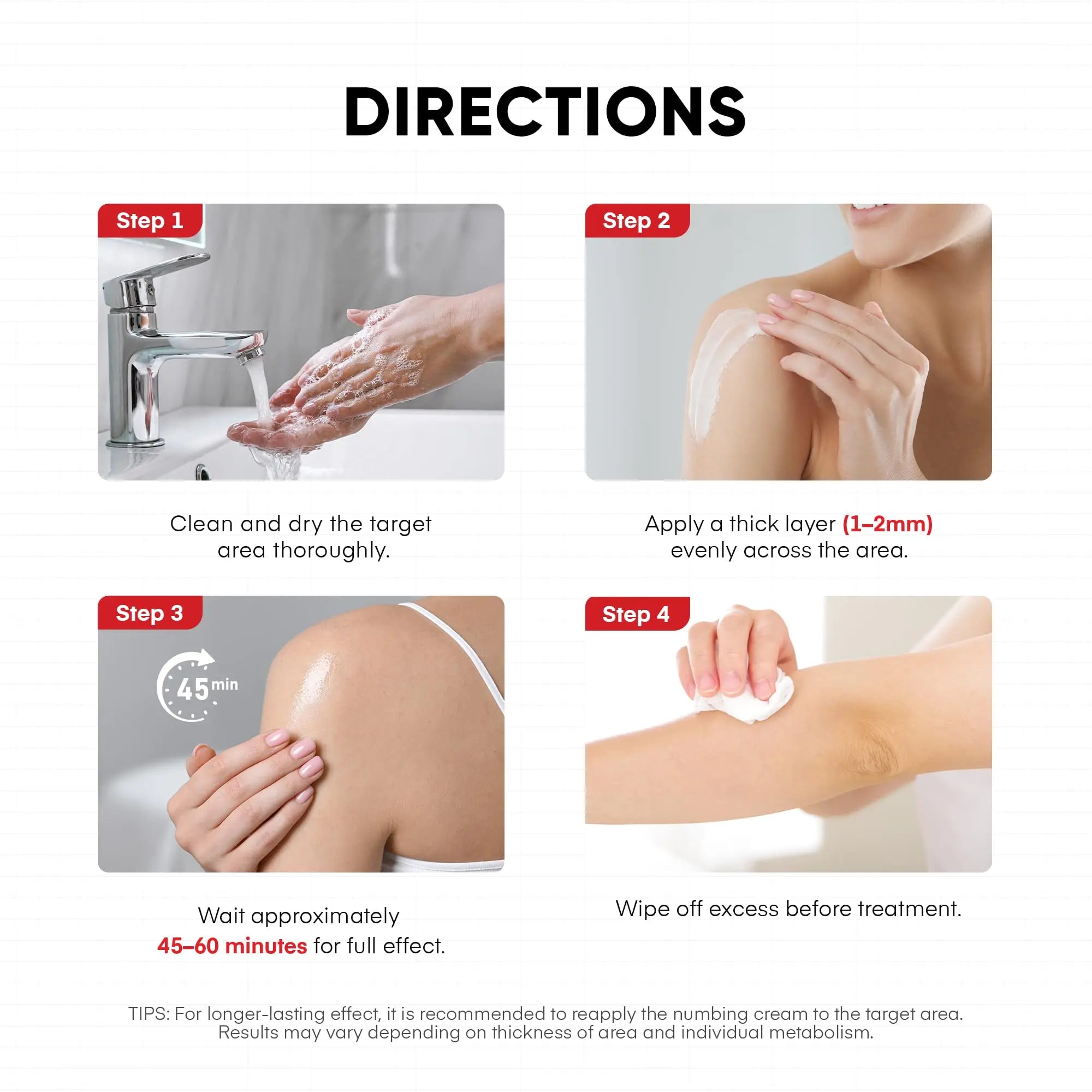 Treatonic 5% Lidocaine Numbing Cream: Lidocaine Cream for Pain Relief, Itching, Burning, Soreness, Hemorrhoid - Maximum Strength Topical Numb Cream - Fast Acting & Long Lasting Numbing Cream - 4.2 oz TreatonicAu supplements