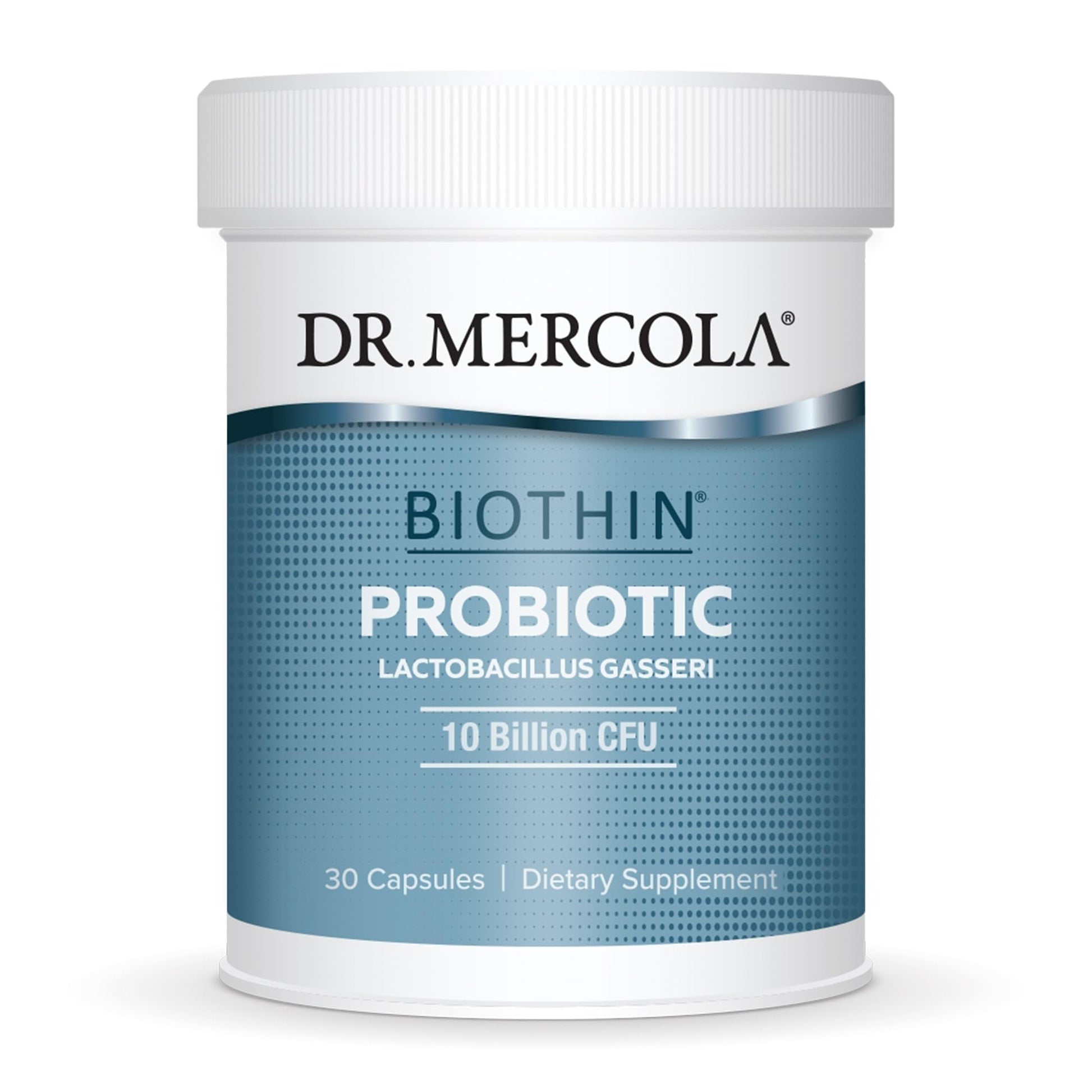 Dr. Mercola Biothin Probiotic - Digestive Health Supplement - Supports Healthy Metabolism - GMO-Free, Gluten-Free & Soy-Free - 30 Delayed-Release Capsules (30 Servings) Dr. MercolaAu supplements