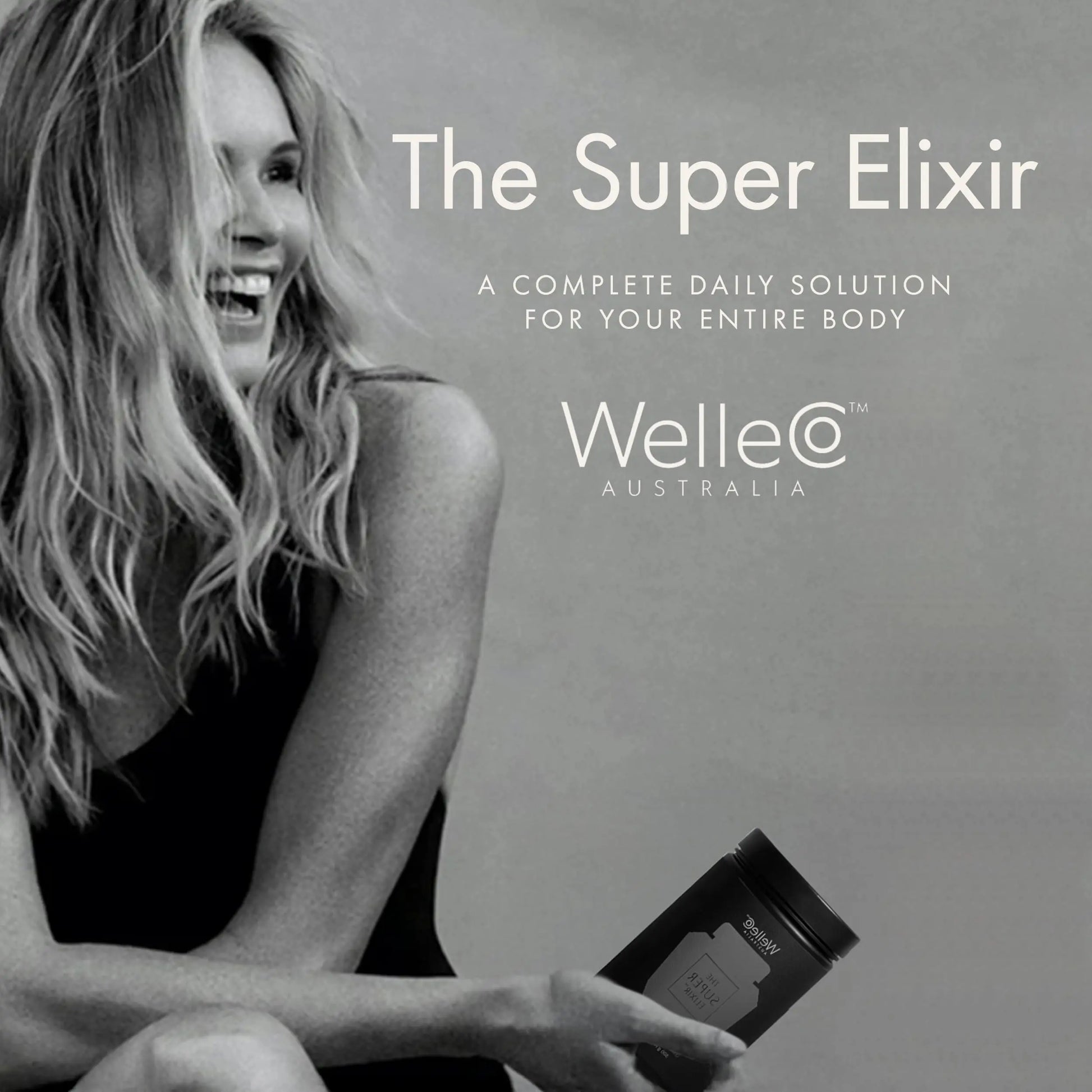 WelleCo The Super Elixir, Daily Greens Powder with Probiotics, Superfoods & Whole Foods, Unflavored Drink Mix for Gut Health, Immunity, Energy, Skin & Hair, 10.5oz Jar WelleCoAu supplements