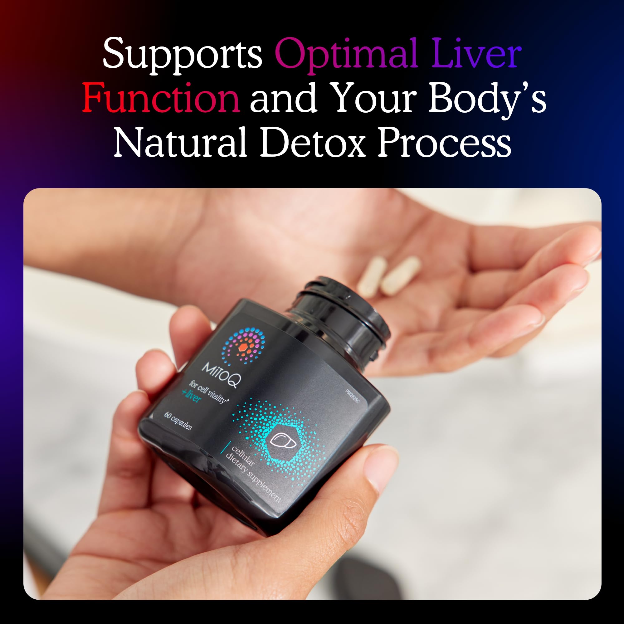 MitoQ +Liver – Advanced Liver Supplement with Highly Bioavailable Milk Thistle, Choline, Selenium Mitoquinol – Supports Metabolism, Body’s Natural Detoxification & Liver Health – 60 Capsules MitoQAu supplements