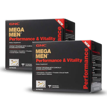 GNC Mega Men Performance Vitality - 30 Packs GNCAu supplements