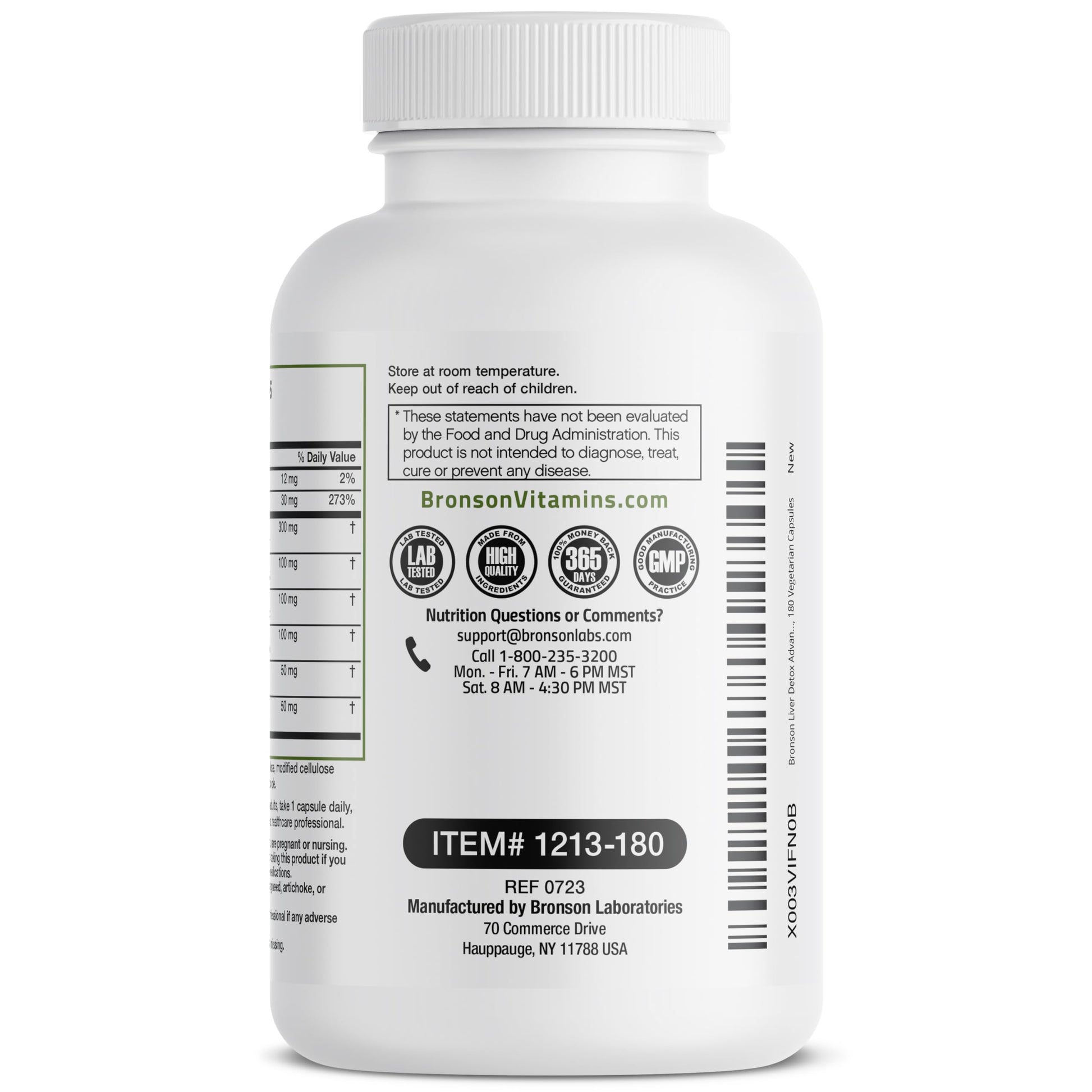 Bronson Liver Detox Advanced Detox & Cleansing Formula Supports Health Liver Function BronsonUS supplements