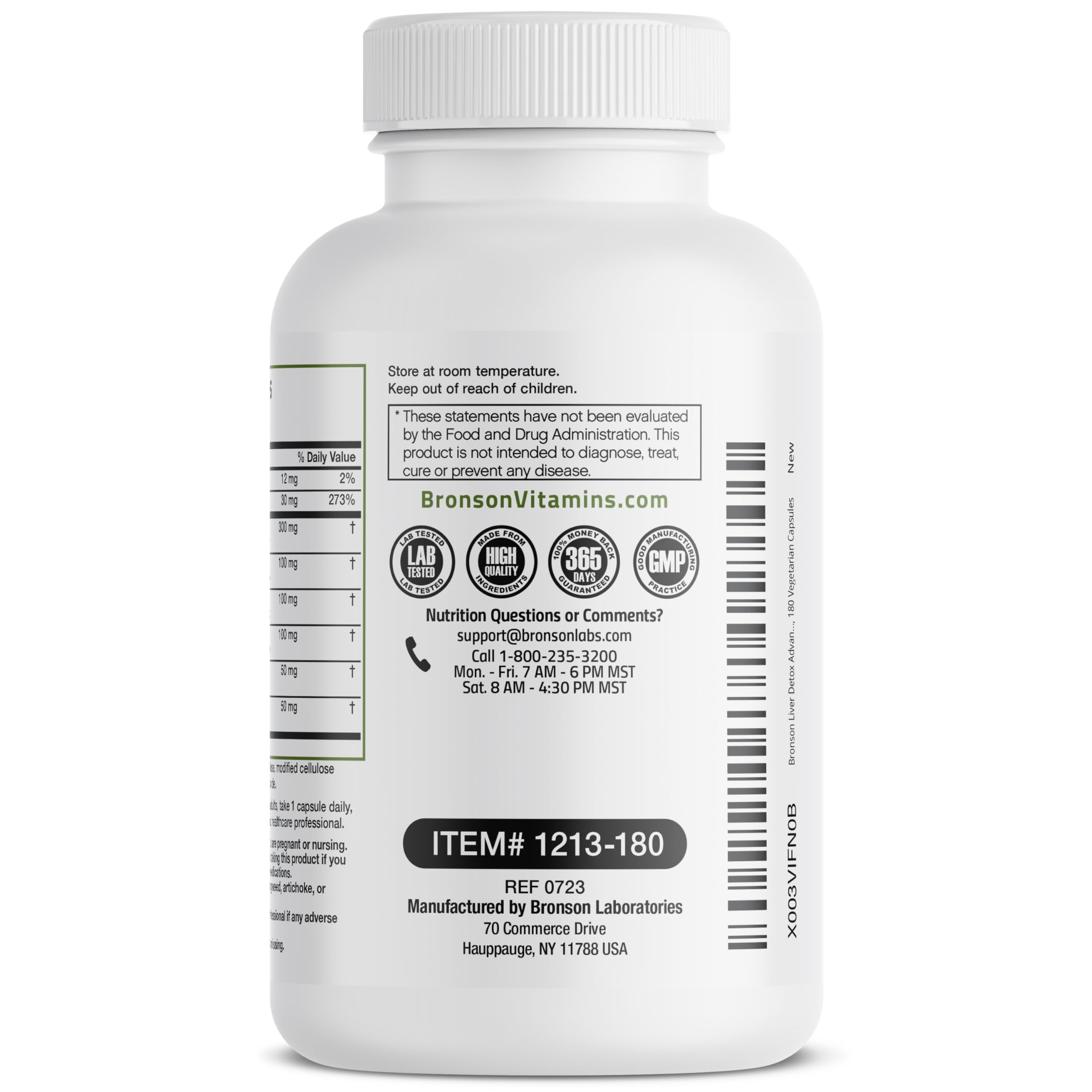 Bronson Liver Detox Advanced Detox & Cleansing Formula Supports Health Liver Function BronsonUS supplements