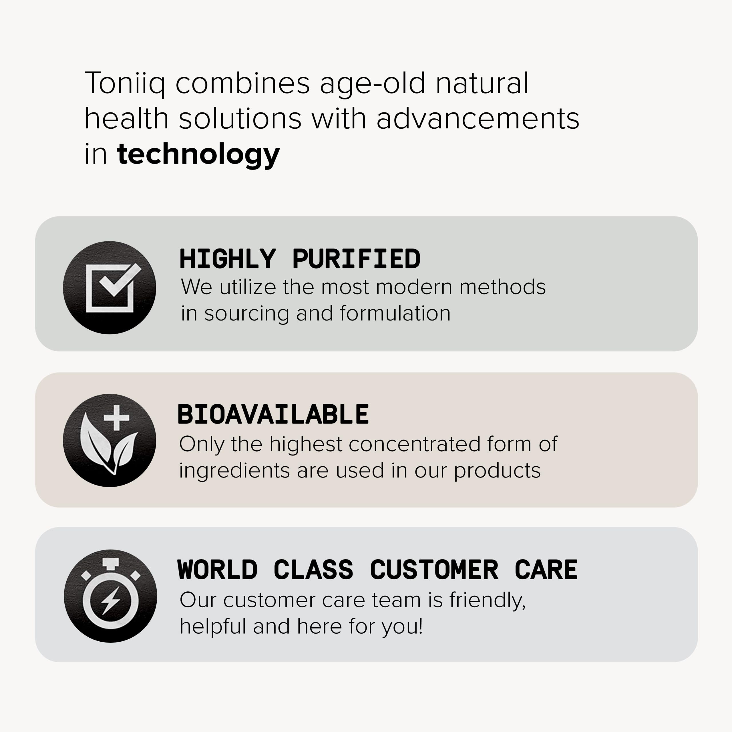 Toniiq Ultra High Purity Resveratrol Capsules - 98% Trans-Resveratrol - Highly Purified and Bioavailable - 180 Caps Reservatrol Supplement