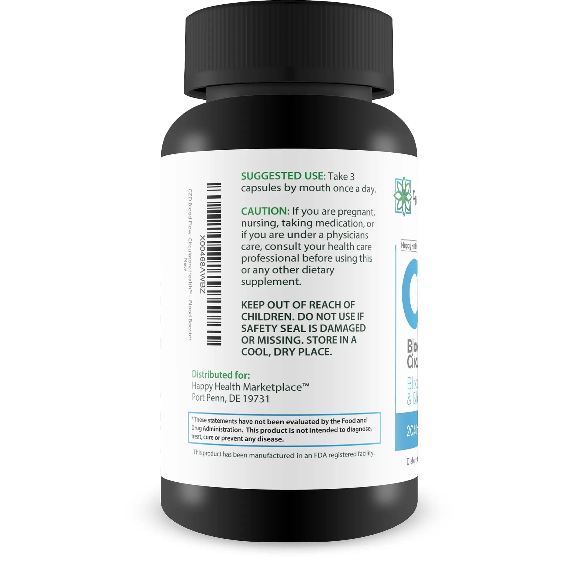 CDZ Supplement Vitamin C D and Zinc Plus Herbs - Our Best Vitamin C D Zinc Blood Booster for Blood Balance & Blood Flow - C Z D Blood Flow & Circulatory Health - Pro Canna Labs Gummies Capsules Happy Health Marketplacenz supplements