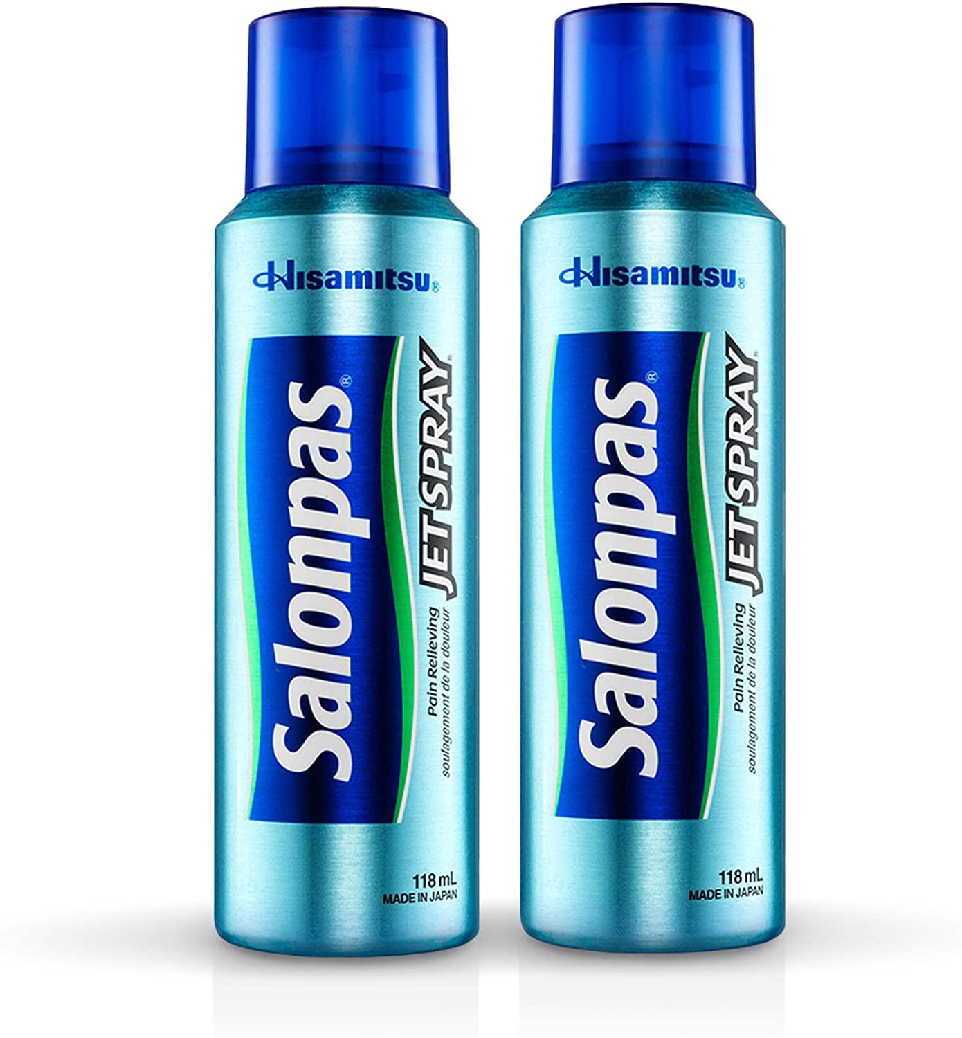 Salonpas pain relieving jet spray - 4 oz (2 PACK) SalonpasAu supplements