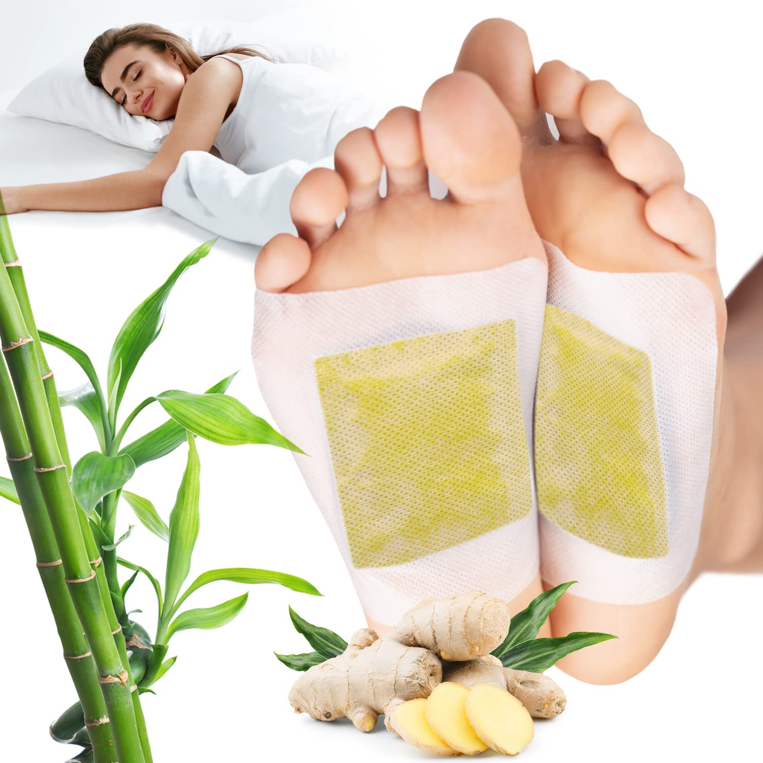 Foot Paches, Premium Deep Cleansing Foot Pads, Bamboo Foot Paches RanthermAu supplements