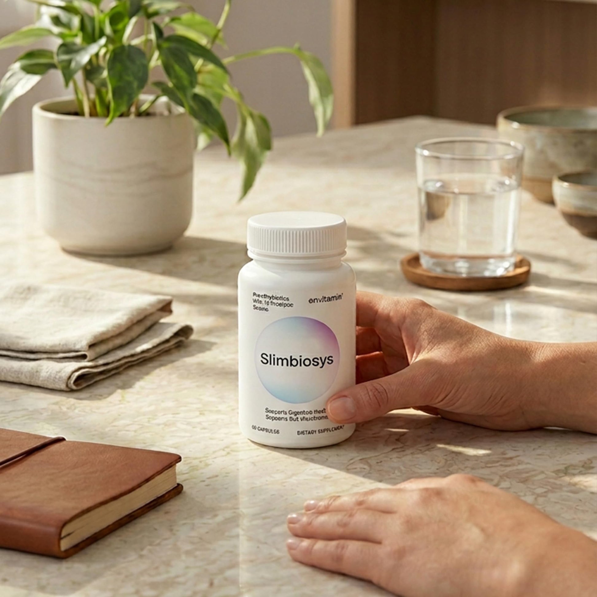 envitamin Slimbiosys Ultra Probiotic Capsule - Pre & Probiotics for Women & Men - Support Your Microbiome envitaminAu supplements