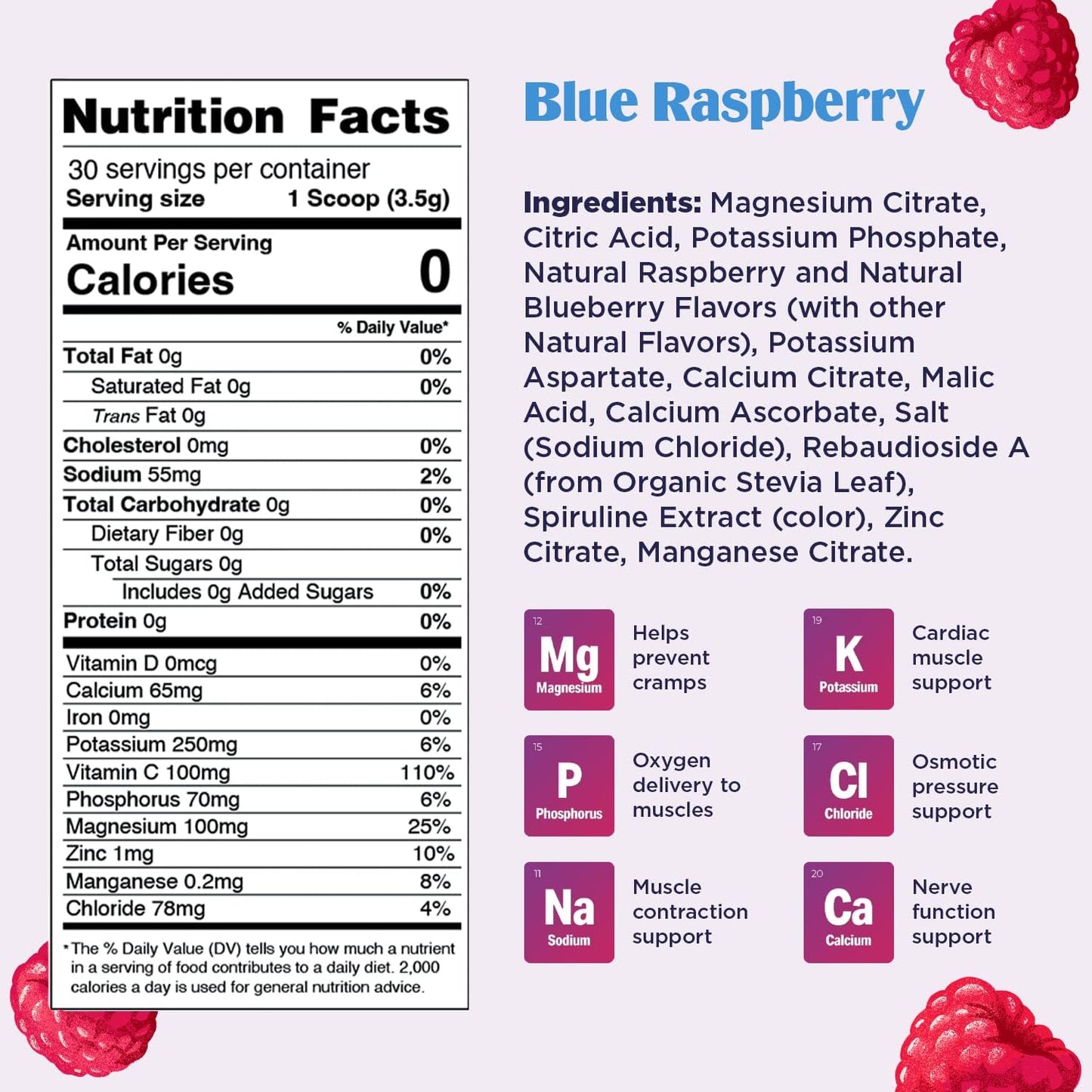 Ultima Replenisher Daily Electrolyte Drink Mix – Blue Raspberry, 30 Servings – Hydration Ultima ReplenisherUS supplements