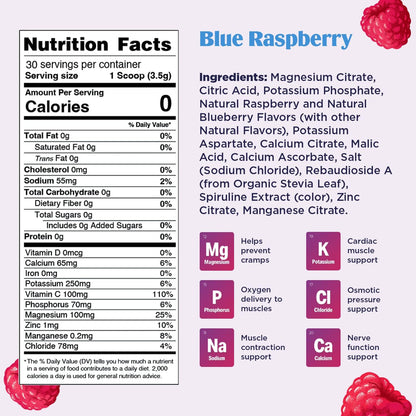 Ultima Replenisher Daily Electrolyte Drink Mix – Blue Raspberry, 30 Servings – Hydration Ultima ReplenisherUS supplements
