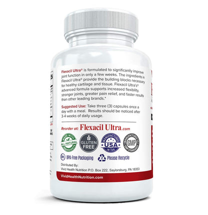 Flexacil Ultra Joint Health & Support Supplement with Glucosamine, Chondroitin Flexacil UltraUS supplements