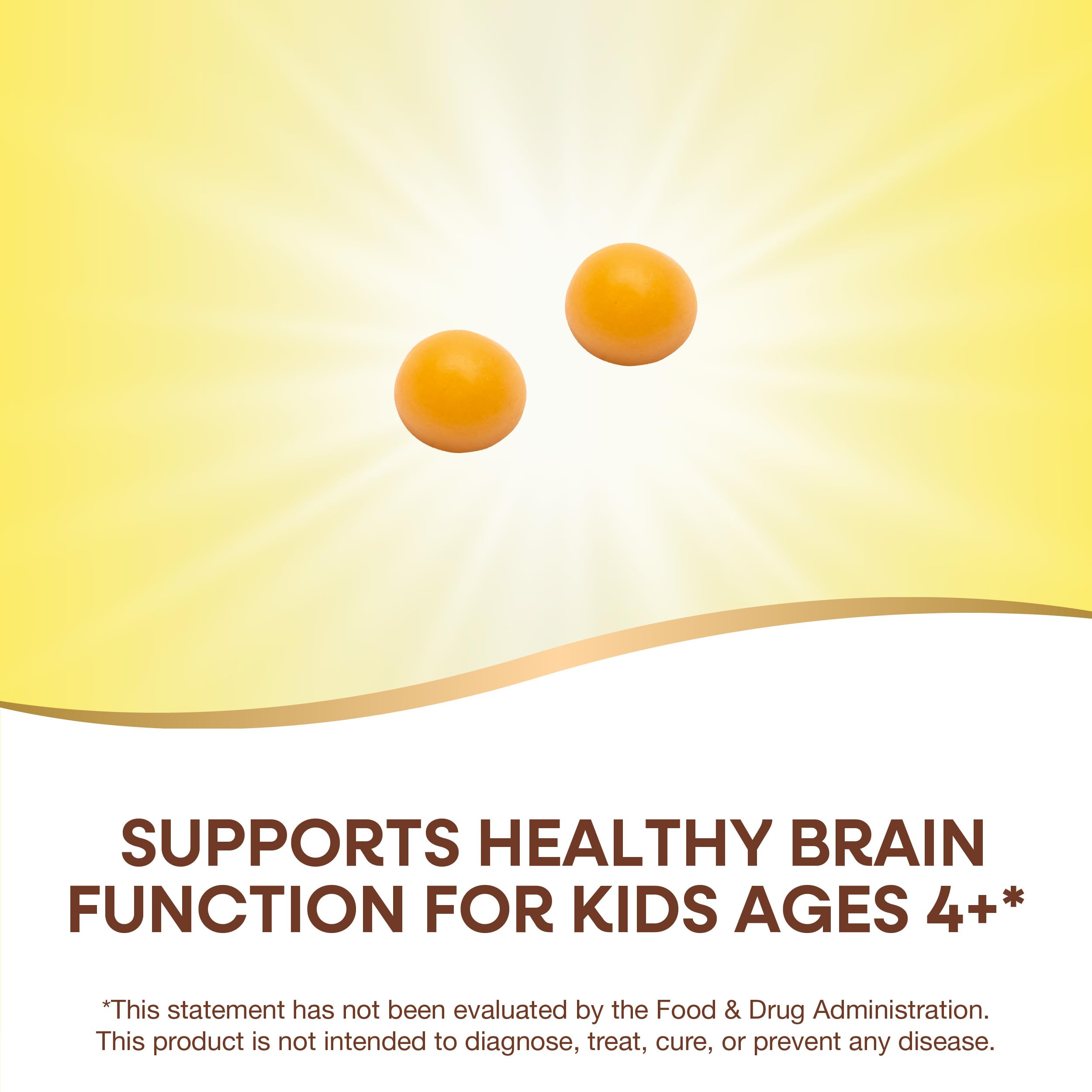 Nature's Way Kids Brain Supplement Gummies, Supports Healthy Brain Function*, Lemonade Flavored, 60 Gummies Nature's WayAu supplements