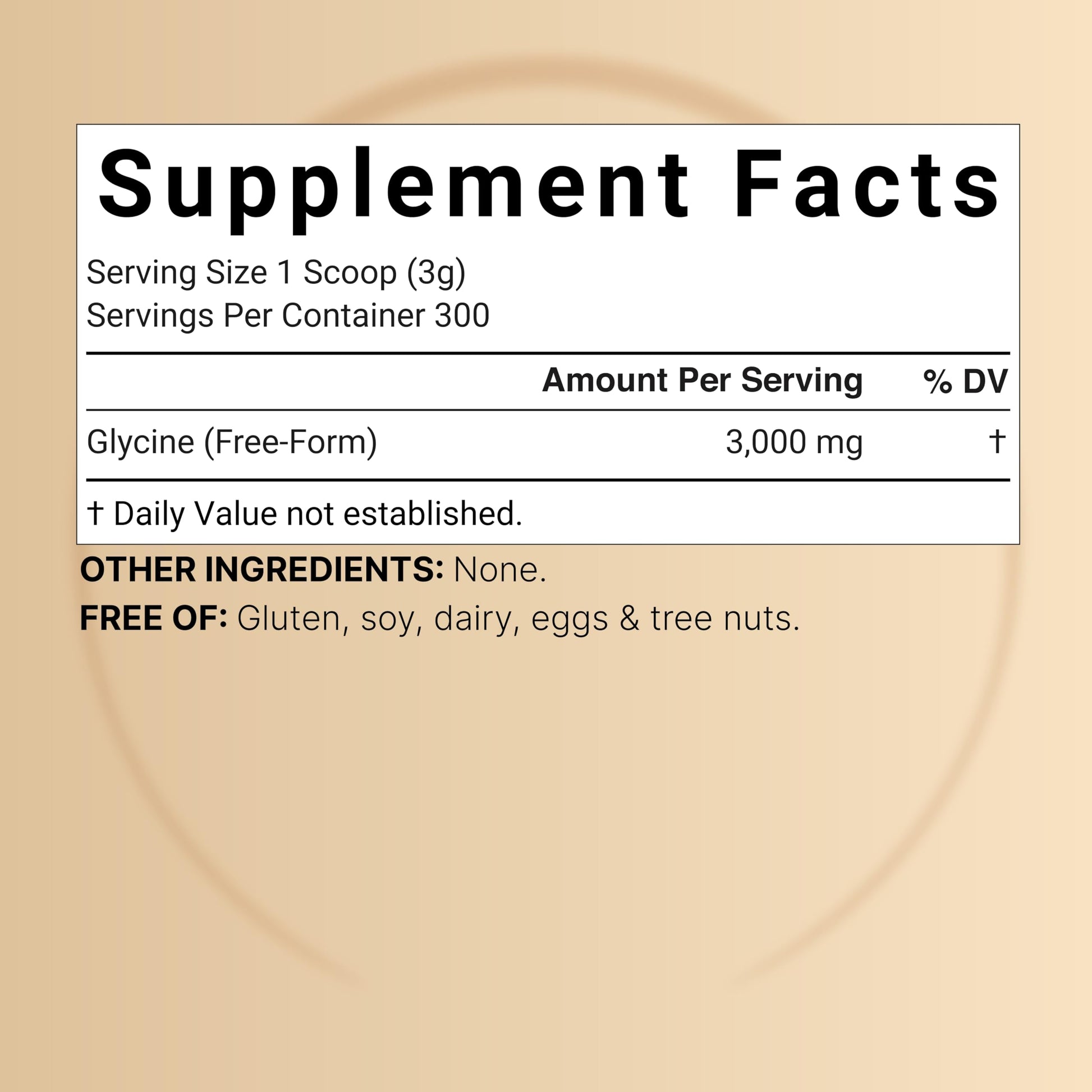 Glycine Powder, 300 Servings (2 lb) – 3,000 mg Free-Form Glycine Per Serving – Unflavored Pure Powder – Non-GMO, cGMP Manufactured NatureBellAu supplements
