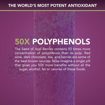 POWER SEEDAÇAÍ New Patented Nitric Oxide Supplement -Increase Blood Flow & Circulatio POWER SEEDAÇAÍUS supplements