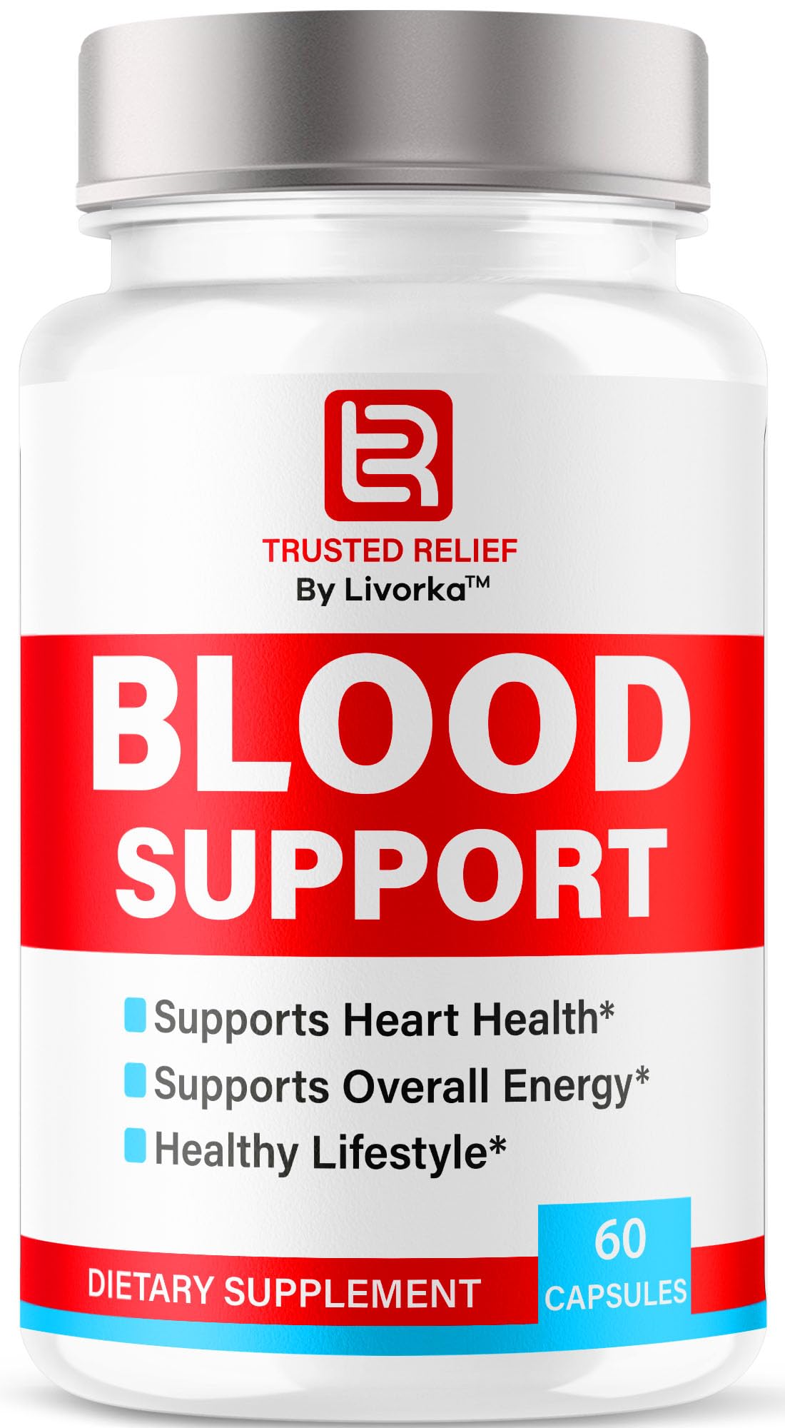 Trusted Relief Blood Support Capsules - Official TrustedRelief Blood Support Vitamin Pills, Natural Trusted Relief Advanced Premium Formula Wellness & Overal Health, 60 Capsules for 1 Month LIVORKAAu supplements