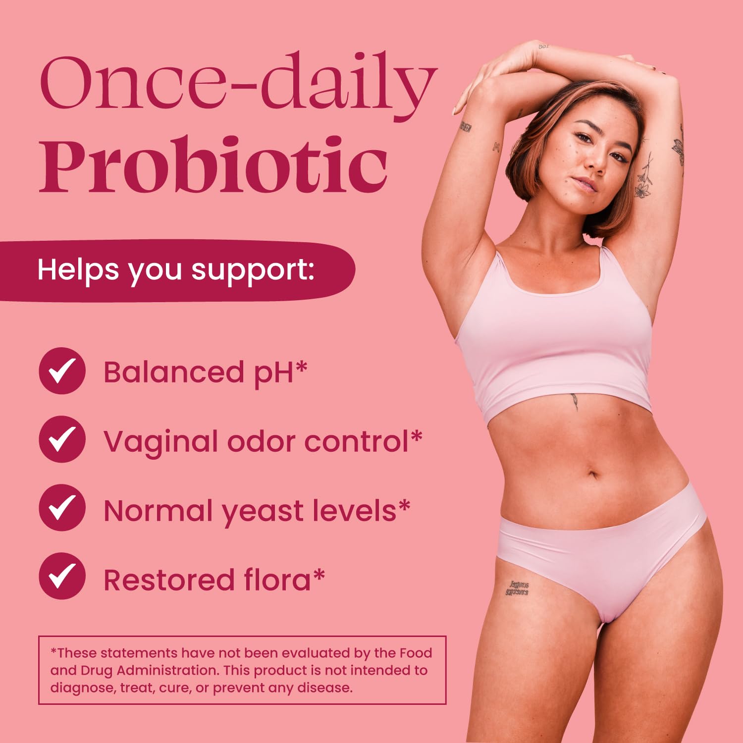 Optimal Prime Vaginal Probiotic for Women, Promotes Healthy pH, Normal Yeast Levels, Odor Control Optimal PrimeAu supplements