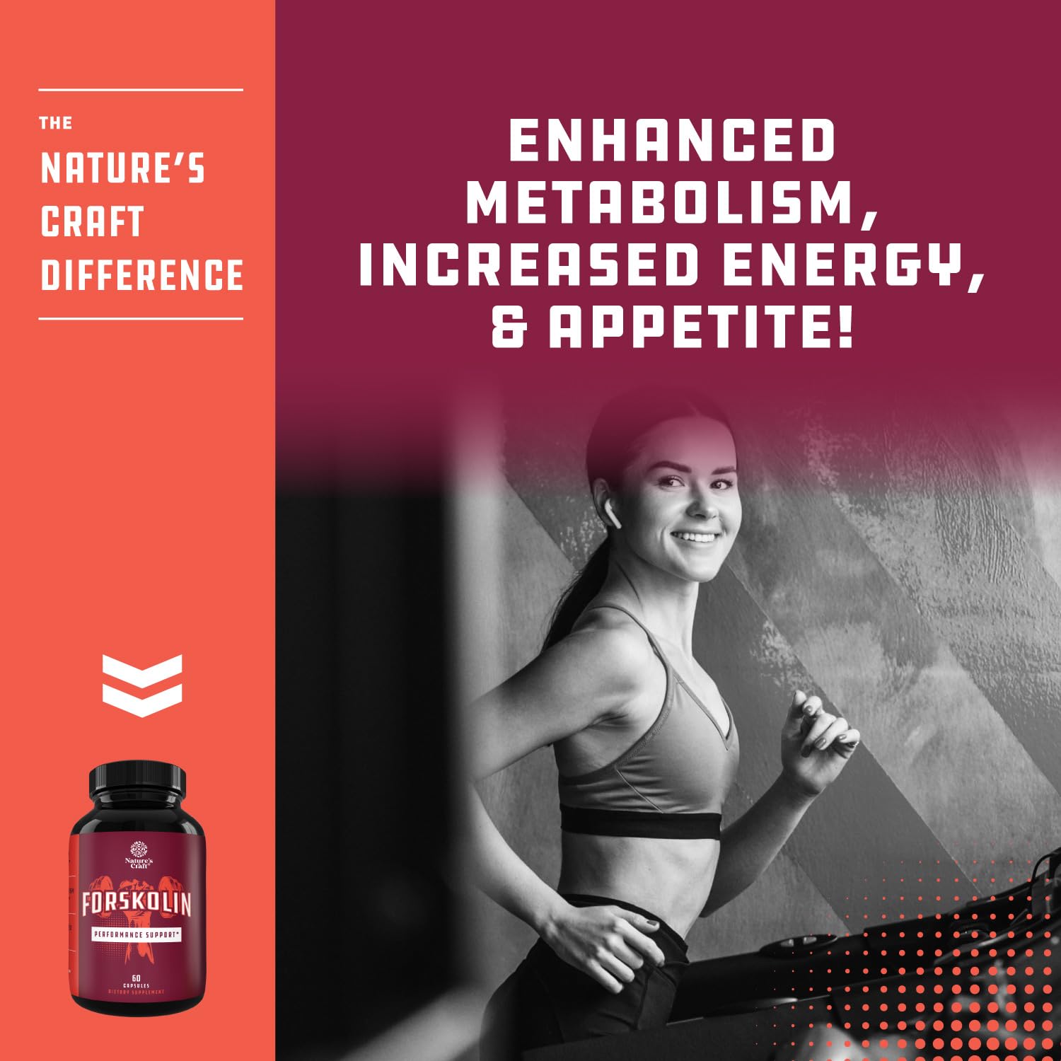 Pure Forskolin Extract - Fat Burning & Metabolism Boosting Weight Loss Supplement Natures CraftAu supplements