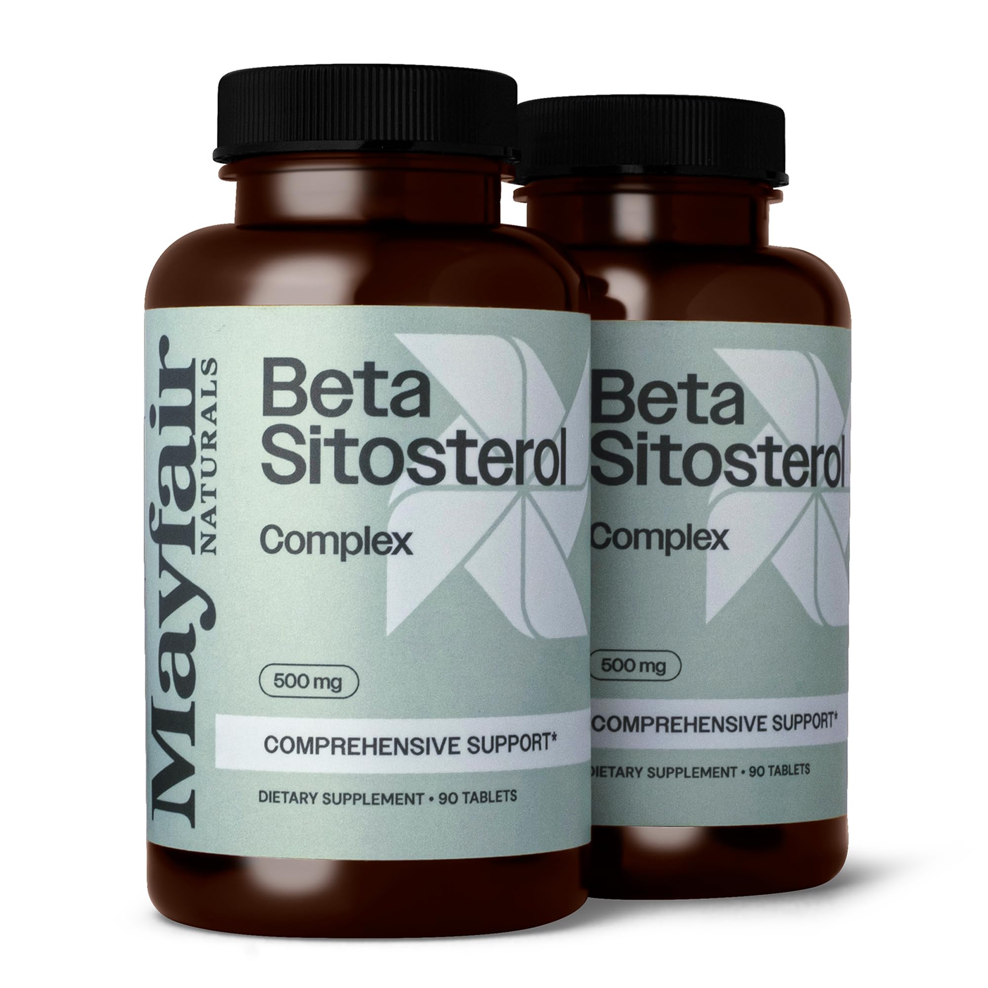 Mayfair Naturals Beta Sitosterol Complex (2 Pack), 500mg, Plant Sourced, 90 Tablets Each (180 Total), Comprehensive Support Supplement Mayfair NaturalsAu supplements