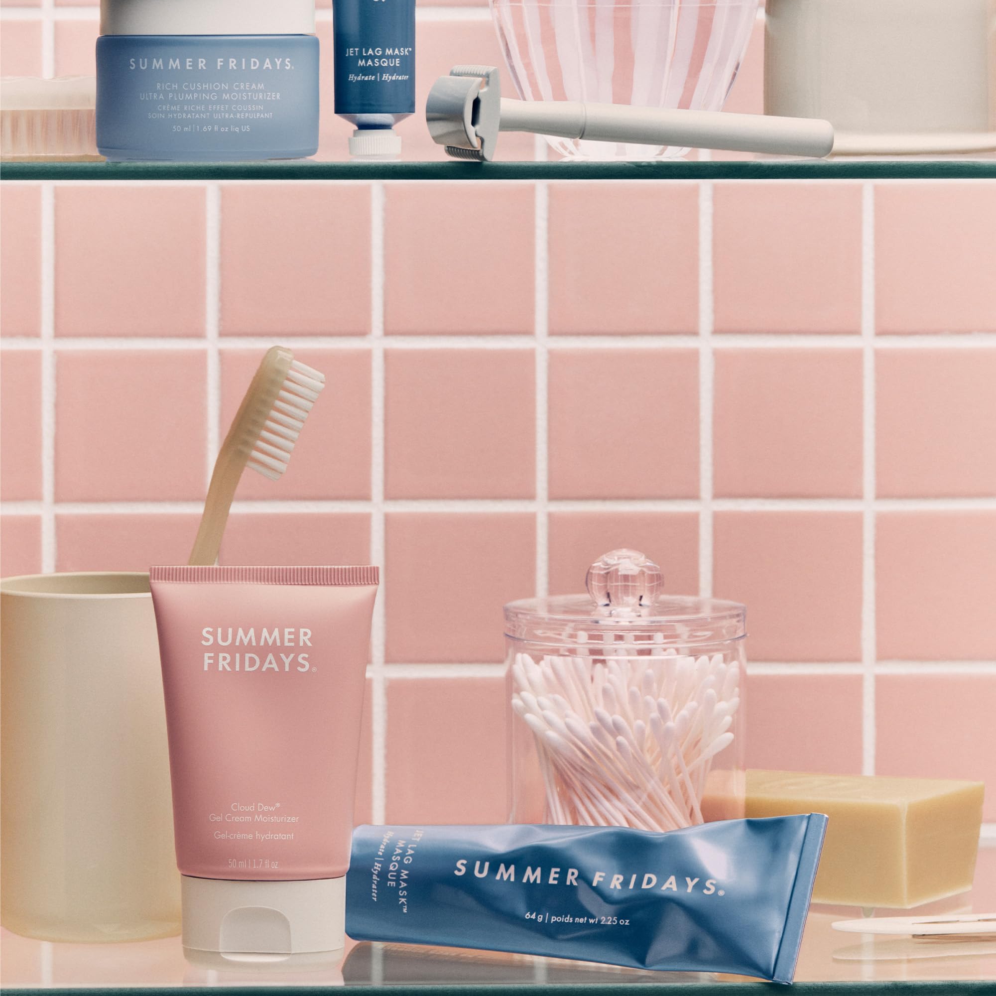 Summer Fridays Rich Cushion Face Cream - Ultra Plumping Barrier Repair Cream + Makeup Primer - Infuses Skin with Rich Hydration from Glycerin + Squalane - Non-Comedogenic + Fragrance-Free (1.69 Oz) Summer FridaysAu supplements