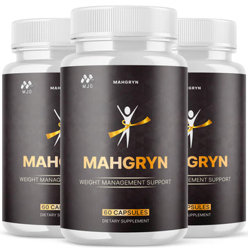 (3 Pack) Mahgryn Capsules, Official Mahgryn Pills with All Natural Ingredients, Advanced Overall Health and Wellness Vitamin Supplement Formula for Maximum Strength Multivitamin Support (180 Capsules) MJOAu supplements