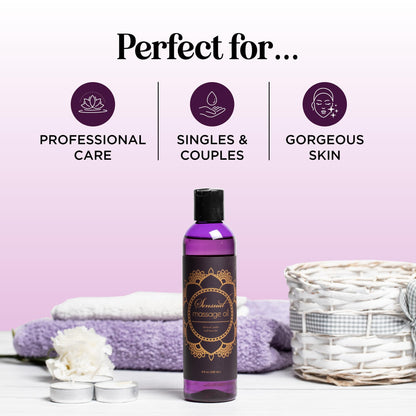 Aromatherapy Sensual Massage Oil for Couples - Relaxing Full Body Massage Oil for Date Maple HolisticsUS supplements