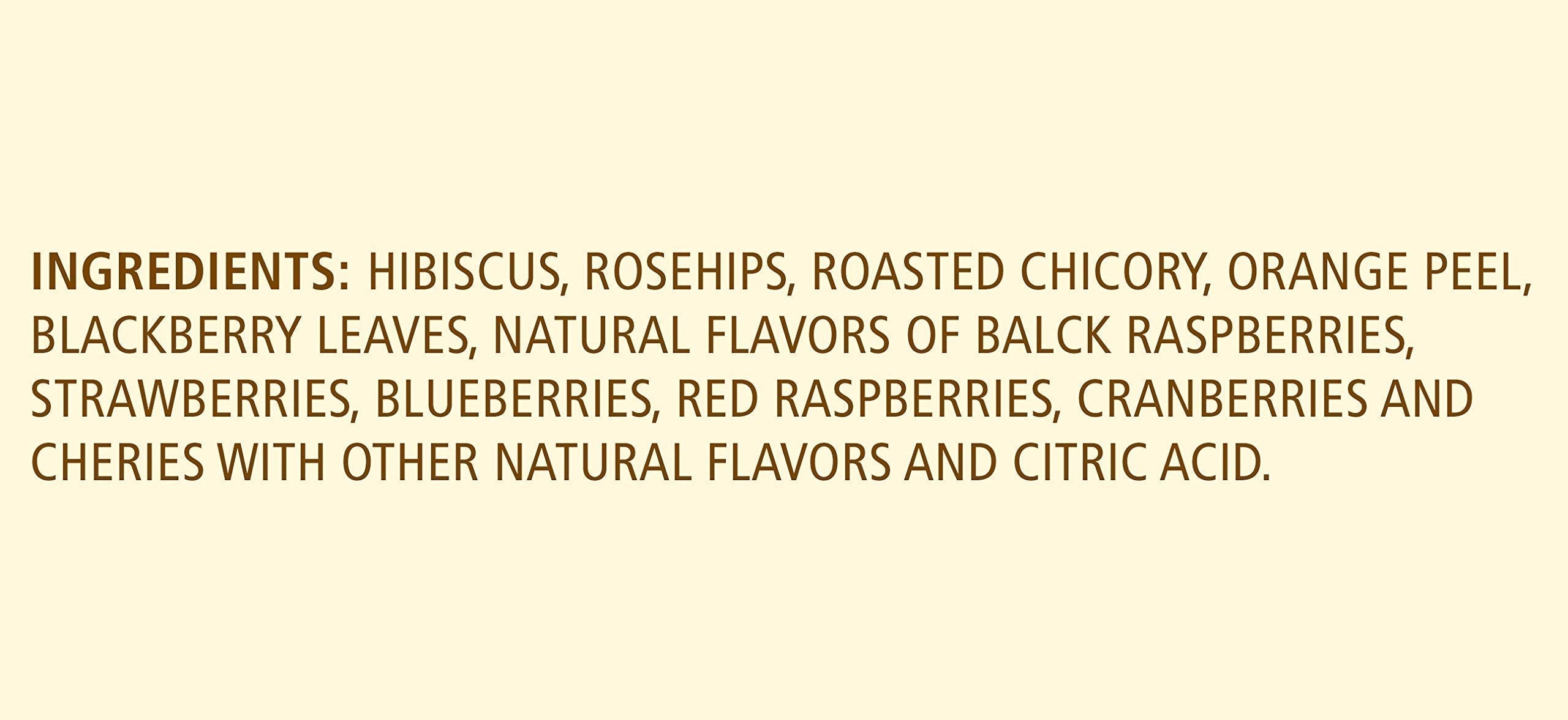 Celestial Seasonings Herbal Tea, Wild Berry Zinger, 20 Count (Pack of 6) Celestial SeasoningsAu supplements