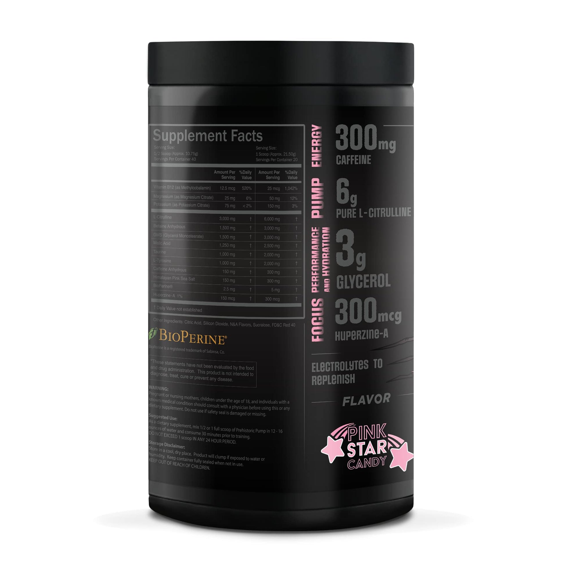 Natty Labs Prehistoric Pump Pre Workout - Preworkout Energy Supplement · 300mg Caffeine Natty LabsAu supplements