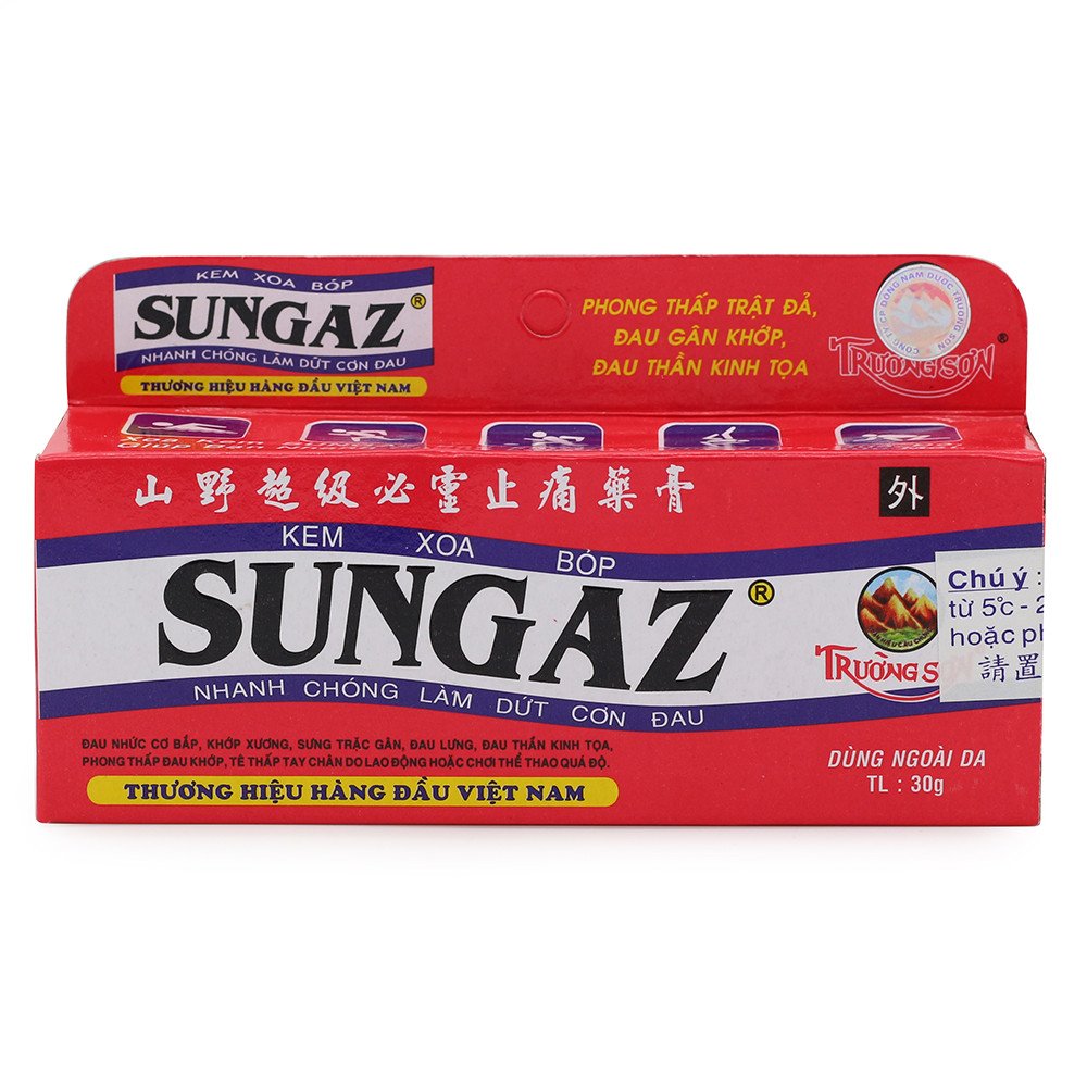 30g Vietnam Sungaz Rapid Pain Relief Yamano Relieve Pain Balm Analgesic Cream Rheumatoid Arthritis Bone Spurs Frozen Shoulde madamtickAu supplements