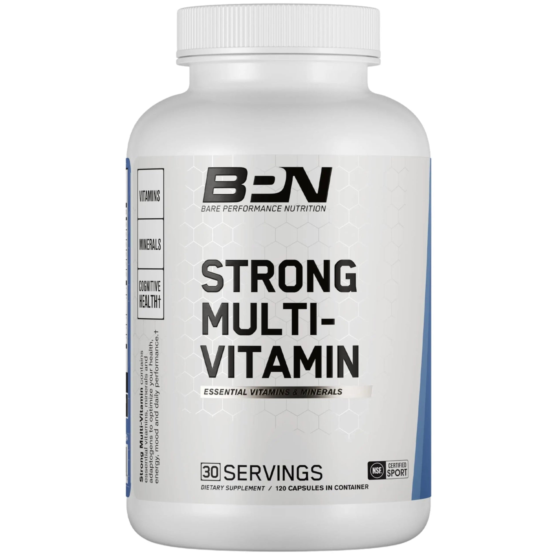 BARE PERFORMANCE NUTRITION BPN Strong Multi-Vitamin 30 Day Supply + Recover Post-Workout Muscle Recovery Drink Mix BARE PERFORMANCE NUTRITIONAu supplements